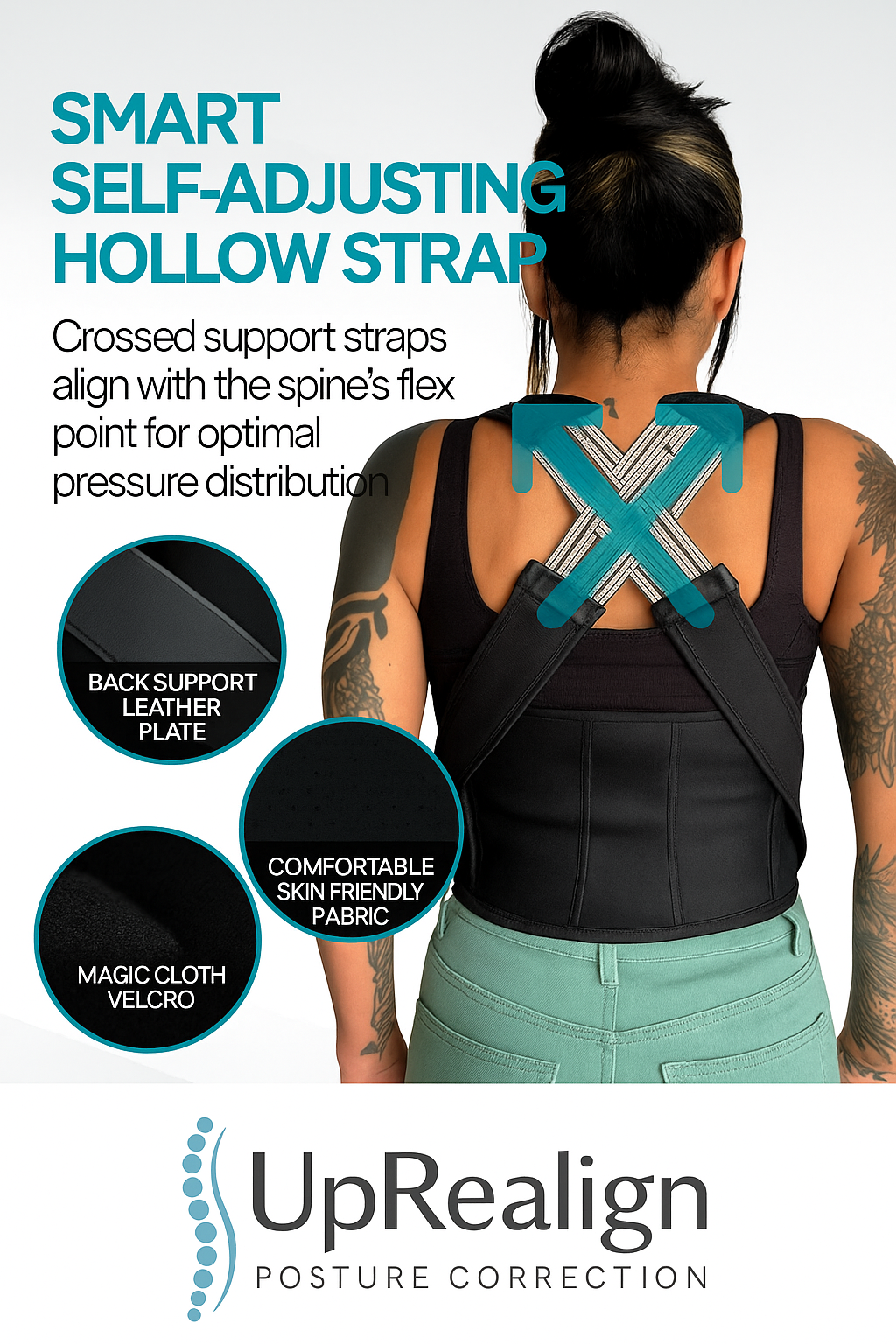 Back Posture Corrector by UpRealign